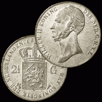2 1/2 Gulden 1843